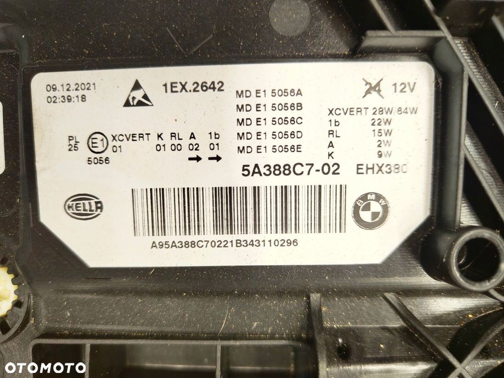BMW G30 LCI PRZÓD MASKA ZDERZAK LAMPY BŁOTNIKI PAS PRZEDNI M-PAKIET C3E - 9