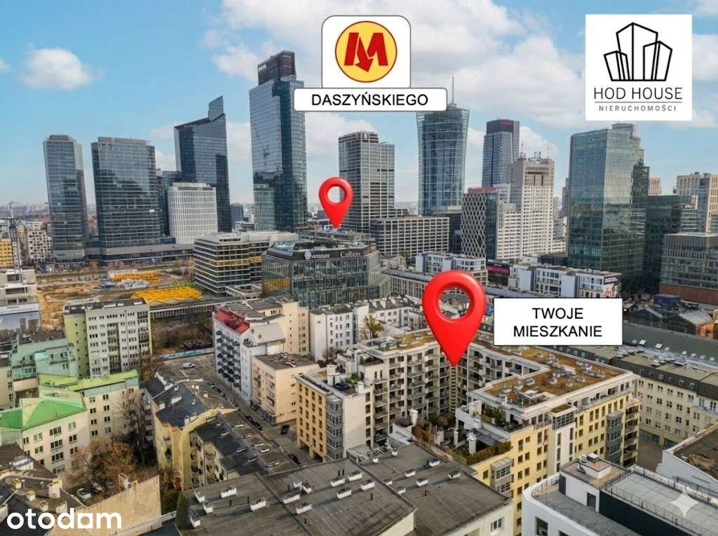104m2 / 4-pokojowe / Centrum / Metro ONZ 500m / Mi