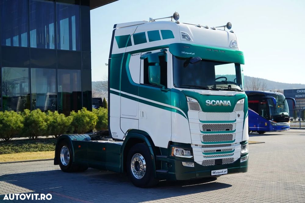 Scania S 500 / RETARDER / I-PARK COOL / COMPLET AIRMATIC / JANTE DIN ALIAJ / PIELE / - 4