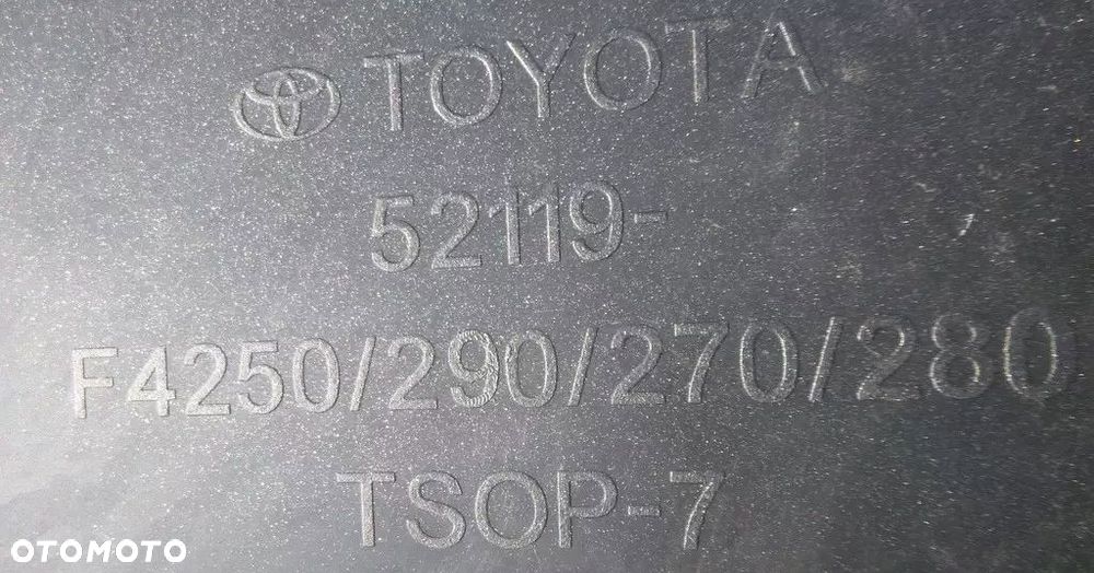 Toyota CHR Zderzak Przód 52119-F4250 - 4
