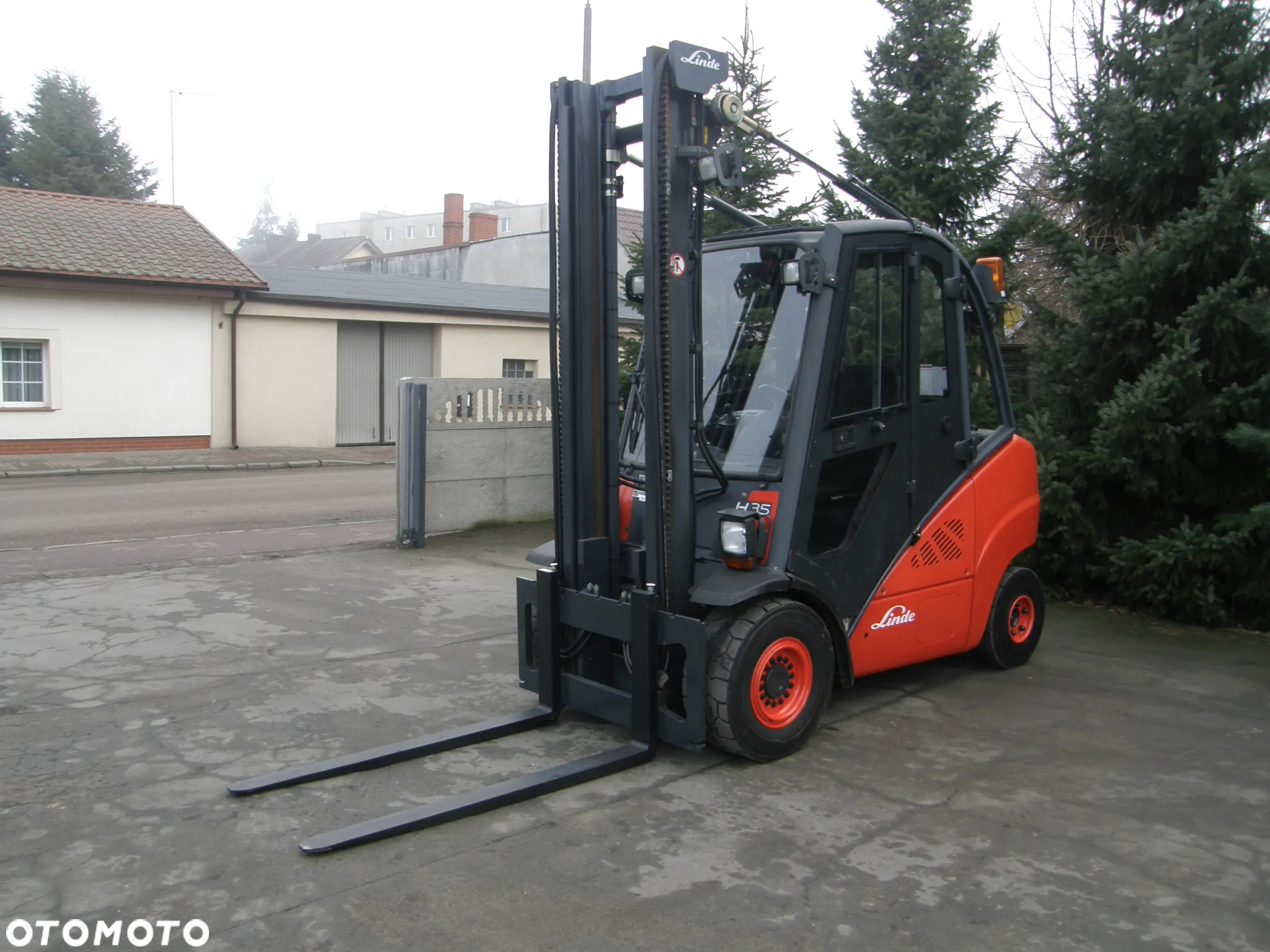 Linde H35D 2008rok 4 sekcje kabina - 5