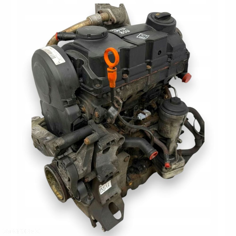 SILNIK BSU VW Caddy III 1.9 TDI 75KM diesel kompletny 124 773km - 8