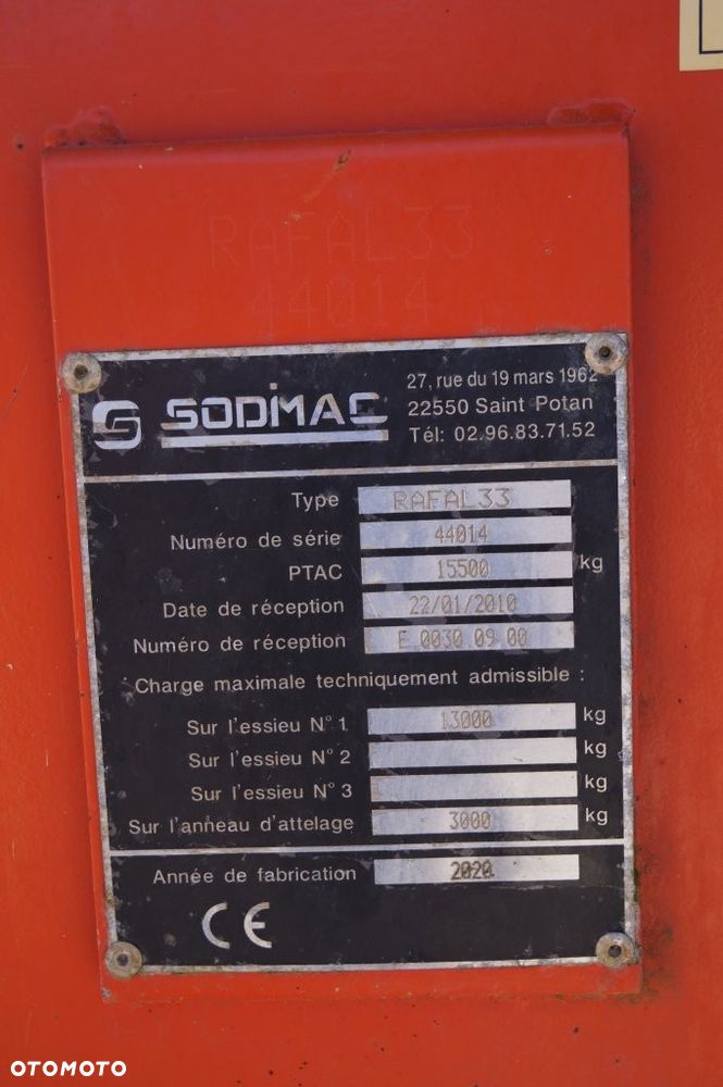 Sodimac Rozrzutnik Obornika RAFAL 3300 - 15