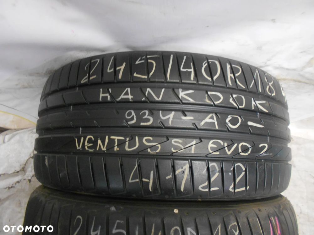 OPONY 245/40R18 HANKOOK VENTUS S1 EVO 2 AO DOT 4122 7MM - 2