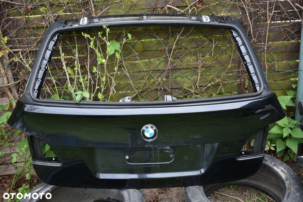 BMW E60 E61 KOMBI KLAPA BAGAŻNIKA TYLNA TYŁ Titangrau II Metallic A36 - 1
