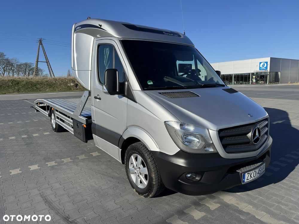 Mercedes-Benz Sprinter 319 CDI 3.0 V6 190KM 100% Serwis MB ASO Hak 3,5t - 3
