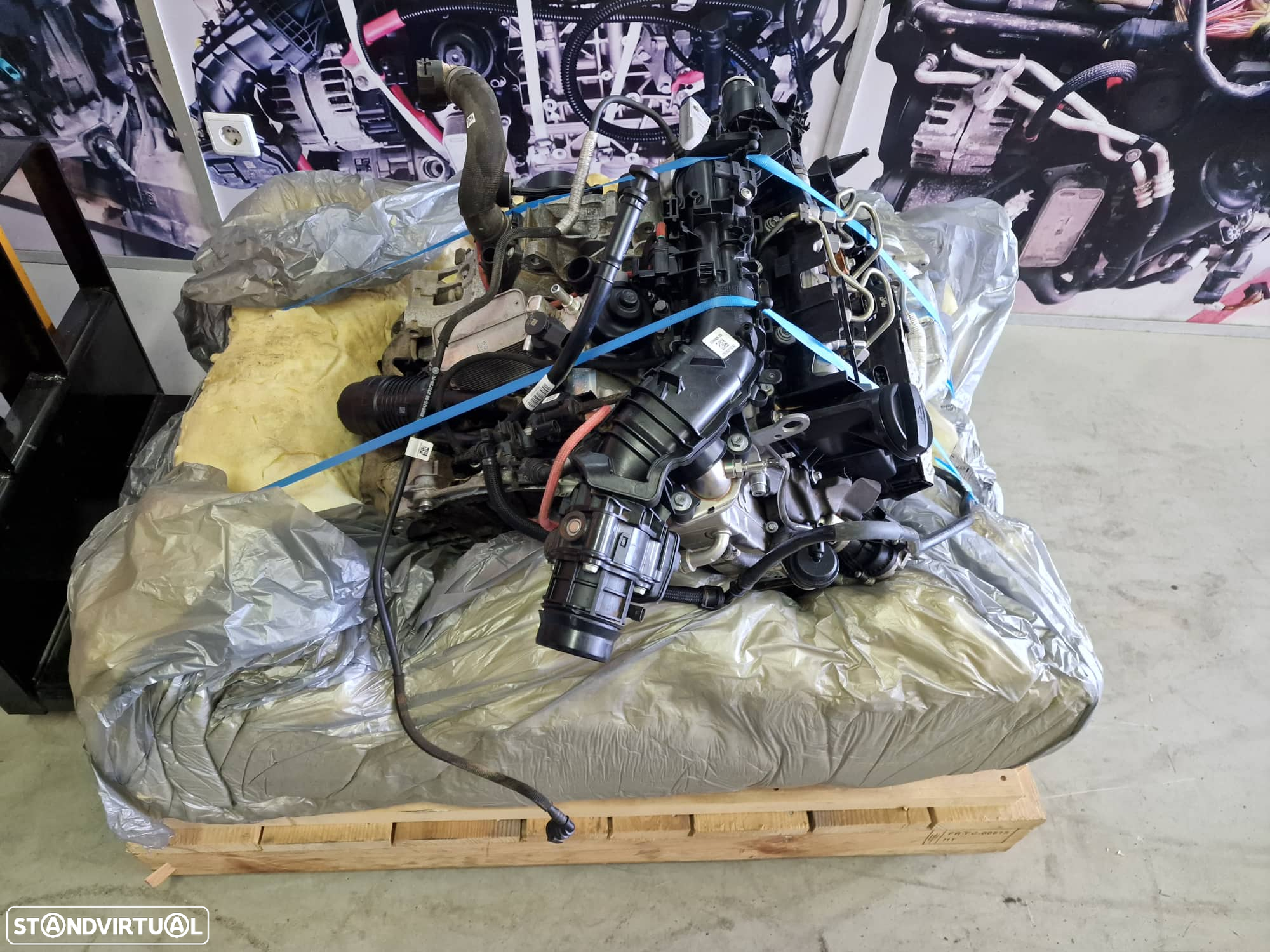 Motor BMW 1.5D F20 216D 2018 de 116cv ref B37C15A - 6