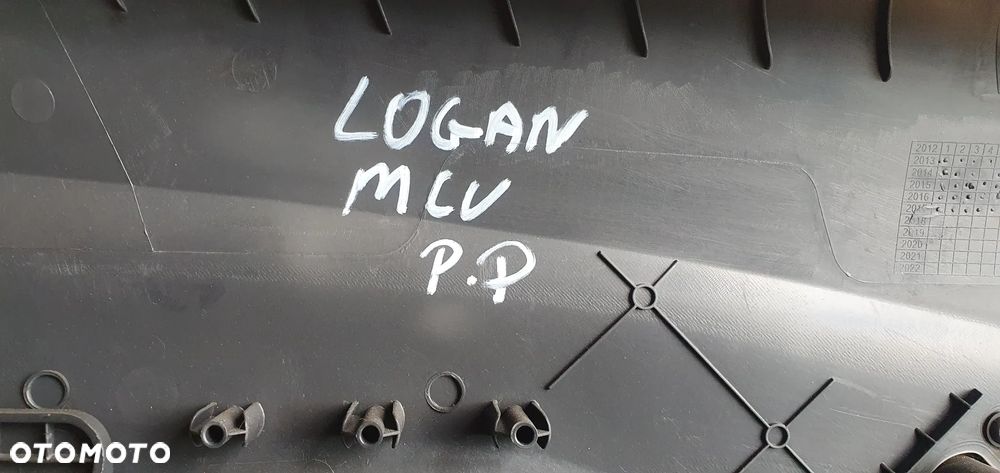 Tapicerka boczek drzwi prawy przód przedni Dacia Logan II - 8