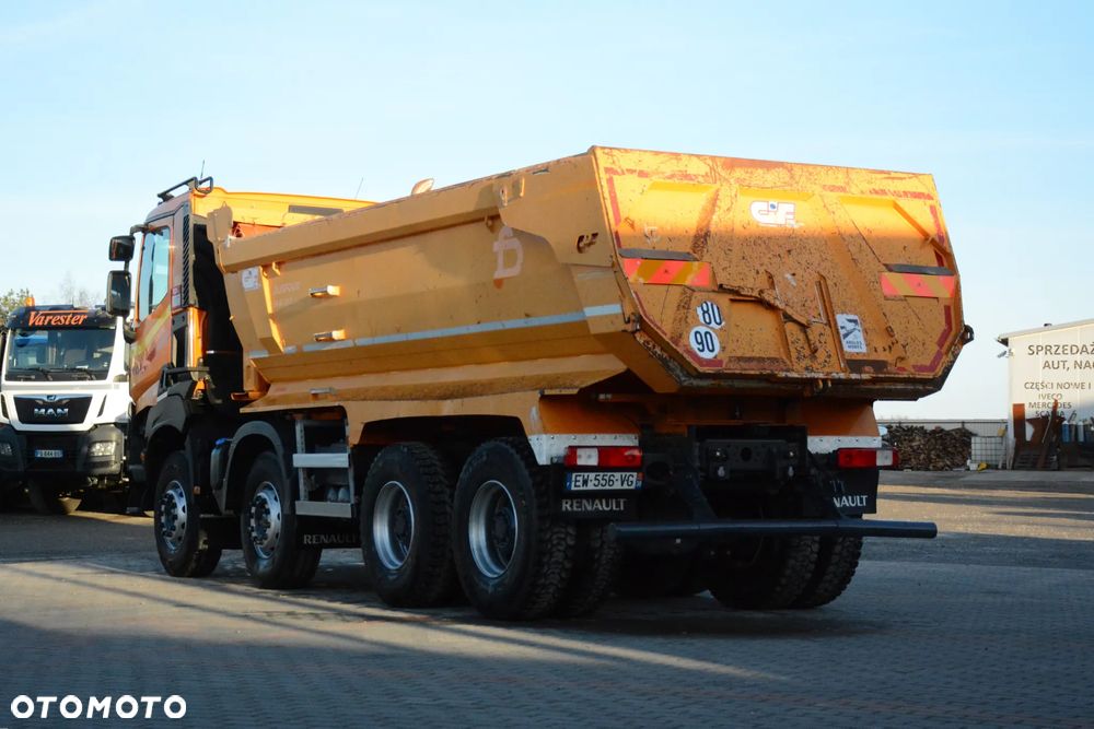 Renault K 480 / 2018r. / 8x4 / Mulda / CiF / Resor / Super stan - 9
