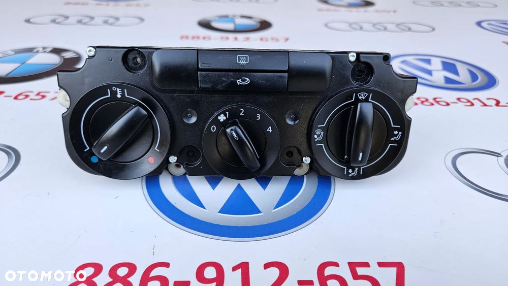 VW Golf V 5 1K Panel klimatyzacji Sterowanie nawiewem Panel - 2