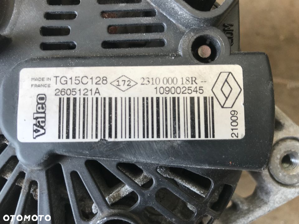 Alternator Renault Scenic Megane III 2.0 16v - 3