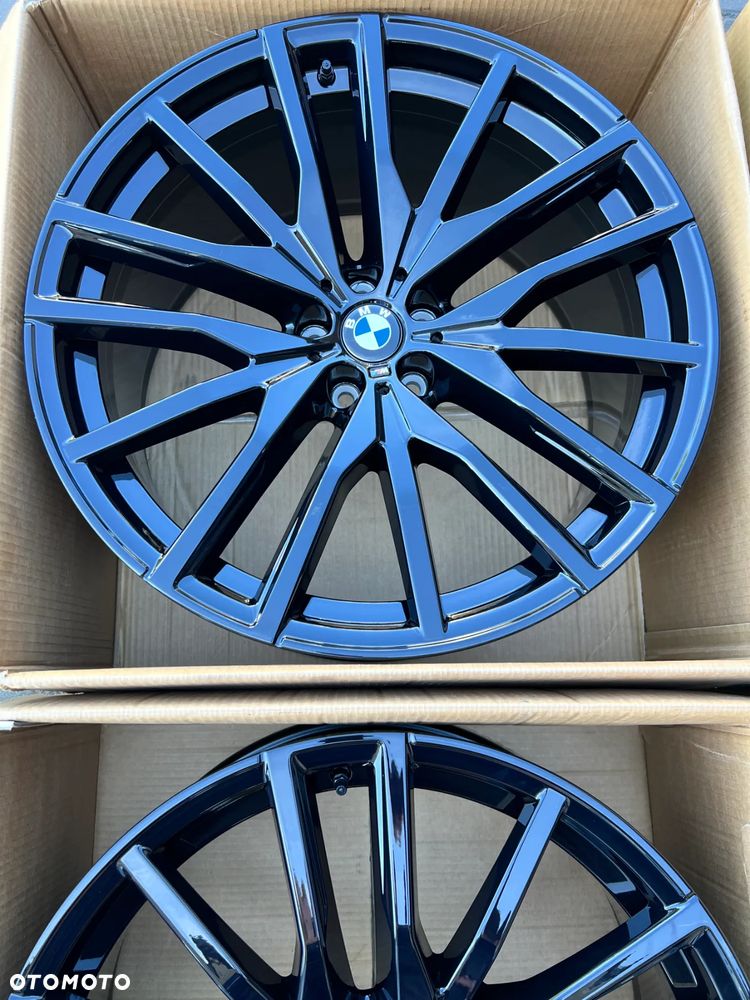 Oryginalne Felgi BMW X5 X6 X7 22'' G05 G05 G07 Black Piano - 12