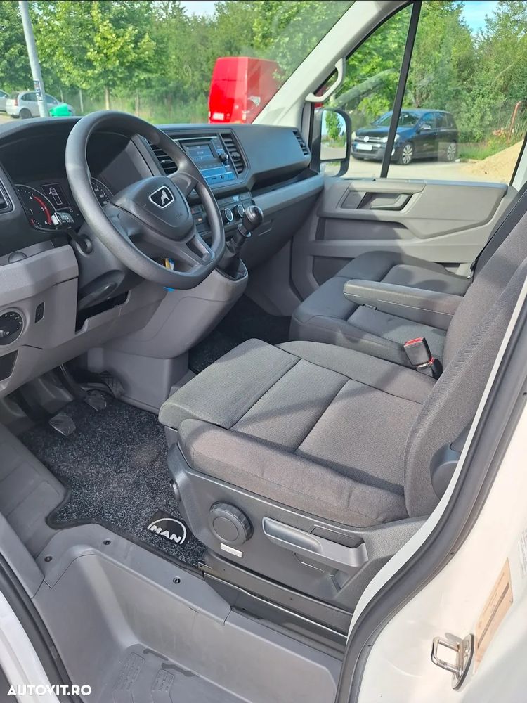 MAN TGE / Vw Crafter 2.0 TDI MAXI 2020 Platforma/ Carosata cu obloane aluminiu Clima AC - 17