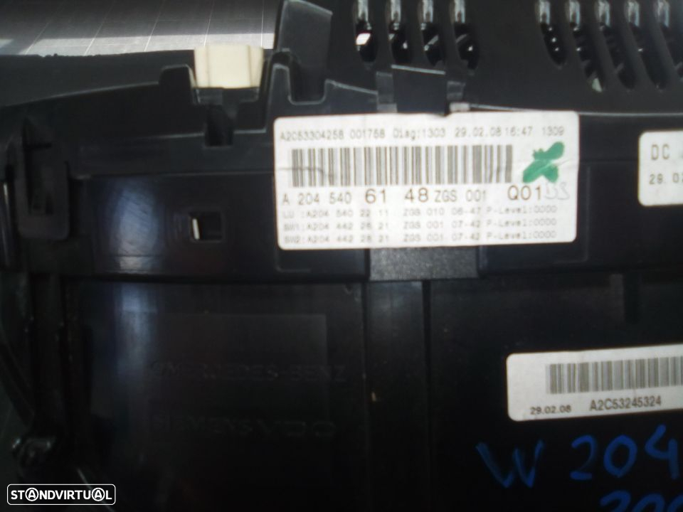 Quadrante Mercedes W204 2007 - 3