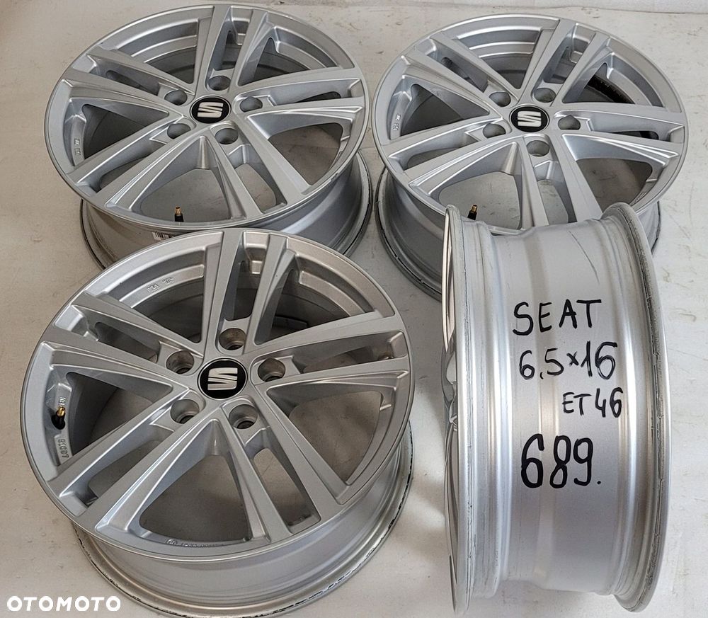FELGI SEAT ATECA LEON CUPRA 6,5X16 16 ET46 5X112 - 16