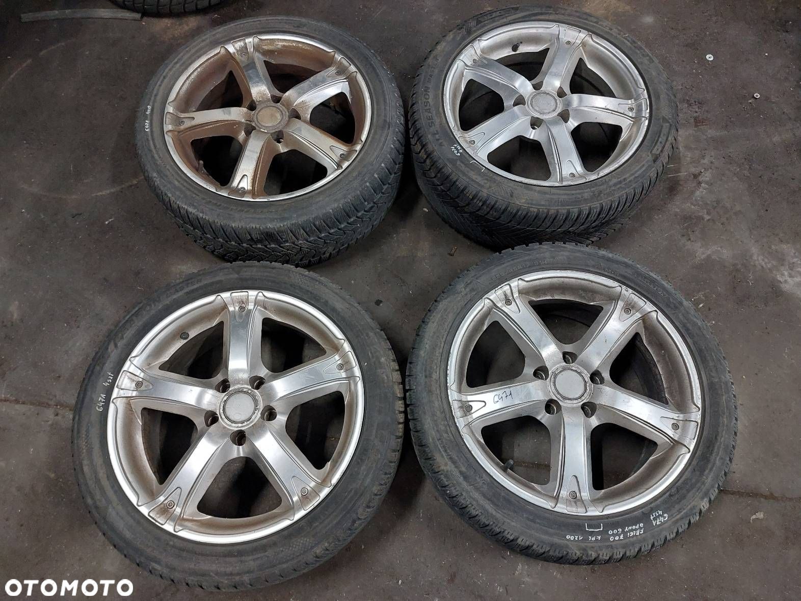 FELGI ALUMINIOWE 4 SZT 5x112 7Jx17 ET35 FI57,1 - 1
