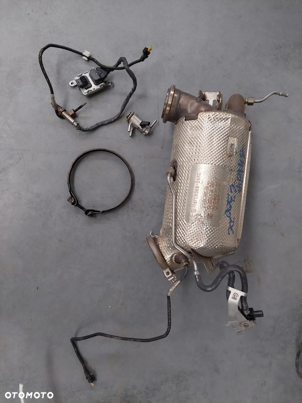 MERCEDES DPF filtr cząstek stałych A6541402000 czujniki komplet