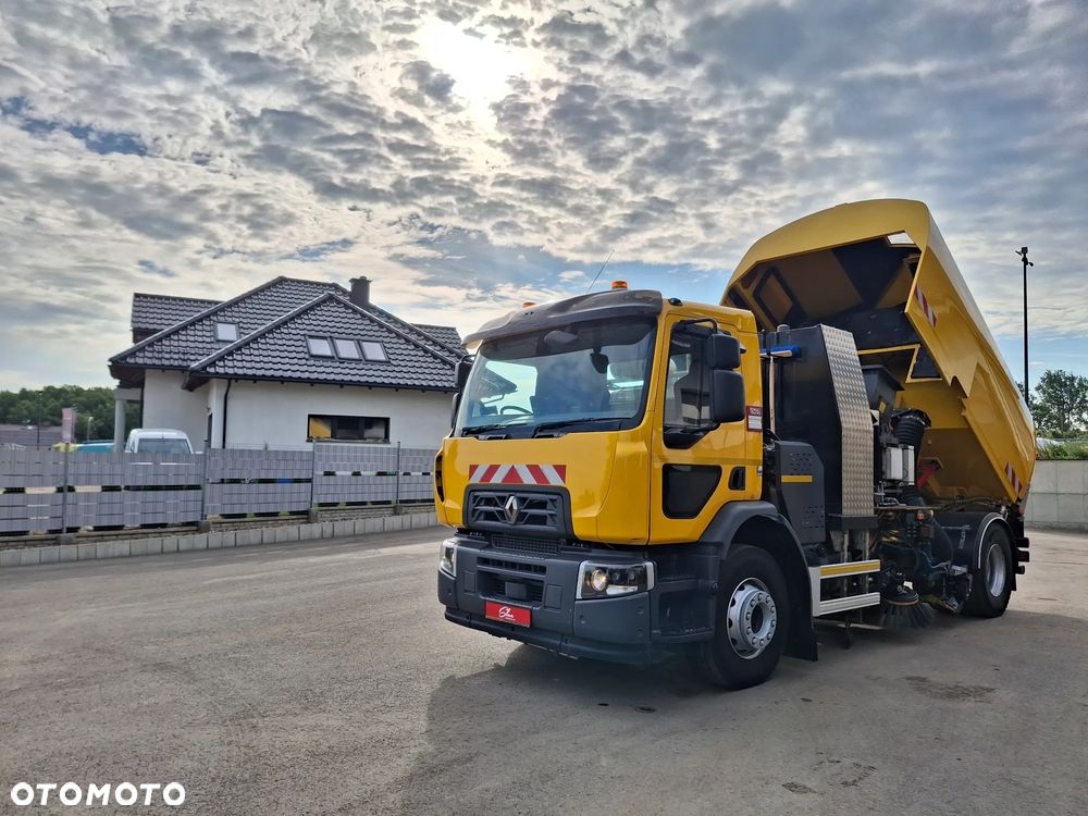 Renault C280 Zamiatarka SEMAT Zoeller FAUN Karcher 2 Silniki Rura Do Liści Listwy Ciśnieniowe Lanca 2 Zbiorniki Wody Szczotki L/R 2018r Euro 6 - 20