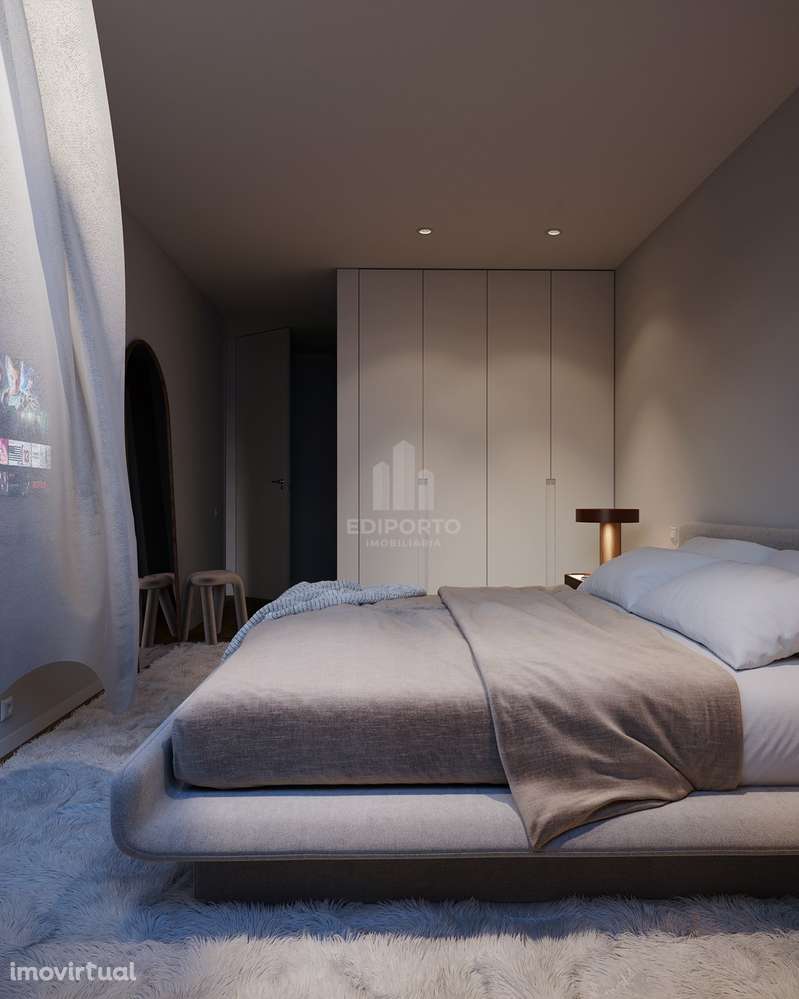 Apt T1 Av. de Gaia com garagem em frente ao metro -ao El Corte Inglês - Grande imagem: 2/7