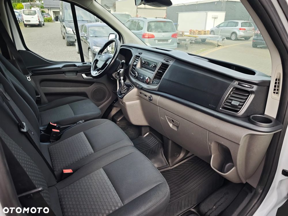 Ford Custom Doka Brygadówka Klima 6 miejsc Hak Bezwypadkowy - 14