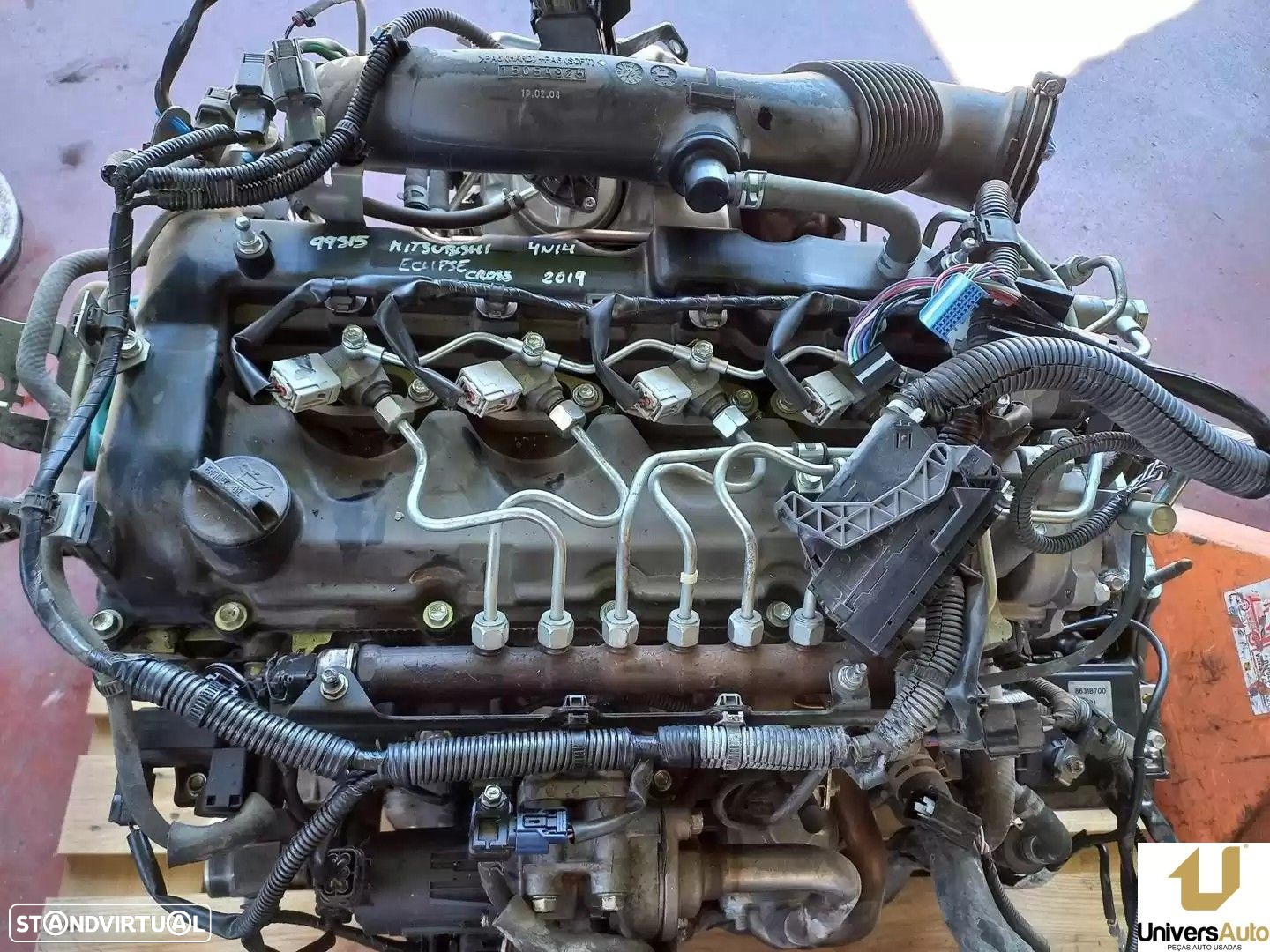 MOTOR COMPLETO MITSUBISHI ECLIPSE CROSS 2019 -4N14 - 2