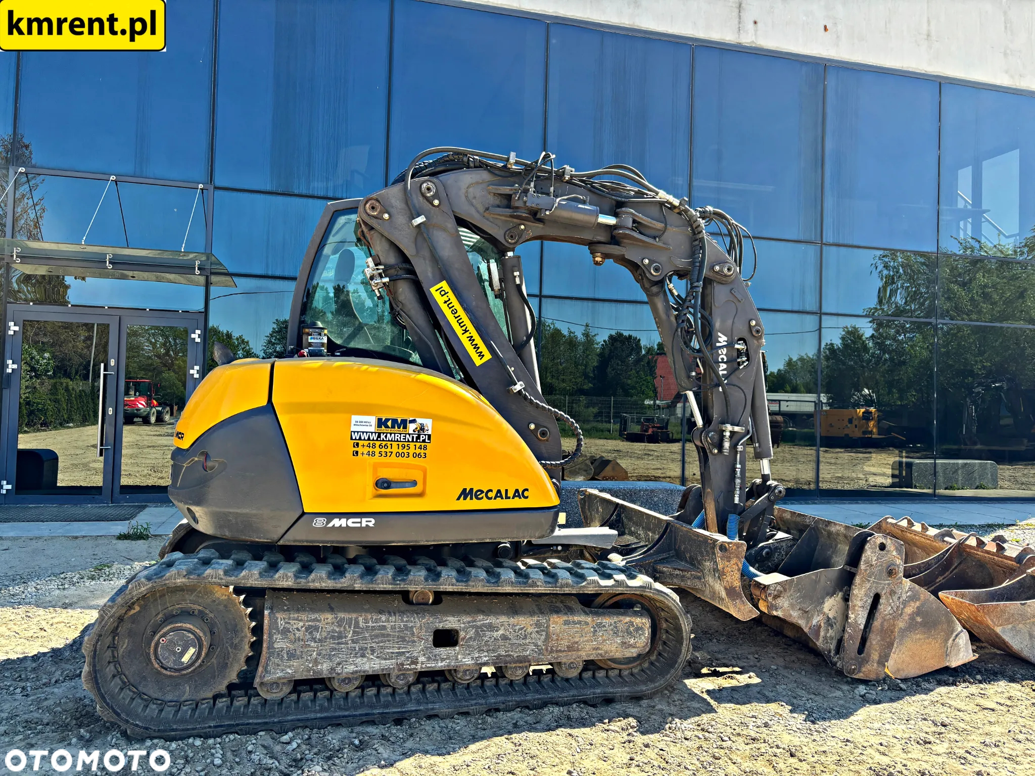 Mecalac 8 MCR MINI-KOPARKA 2016R. | JCB 8055 8080 KUBOTA KX KOMATSU PC88 - 18