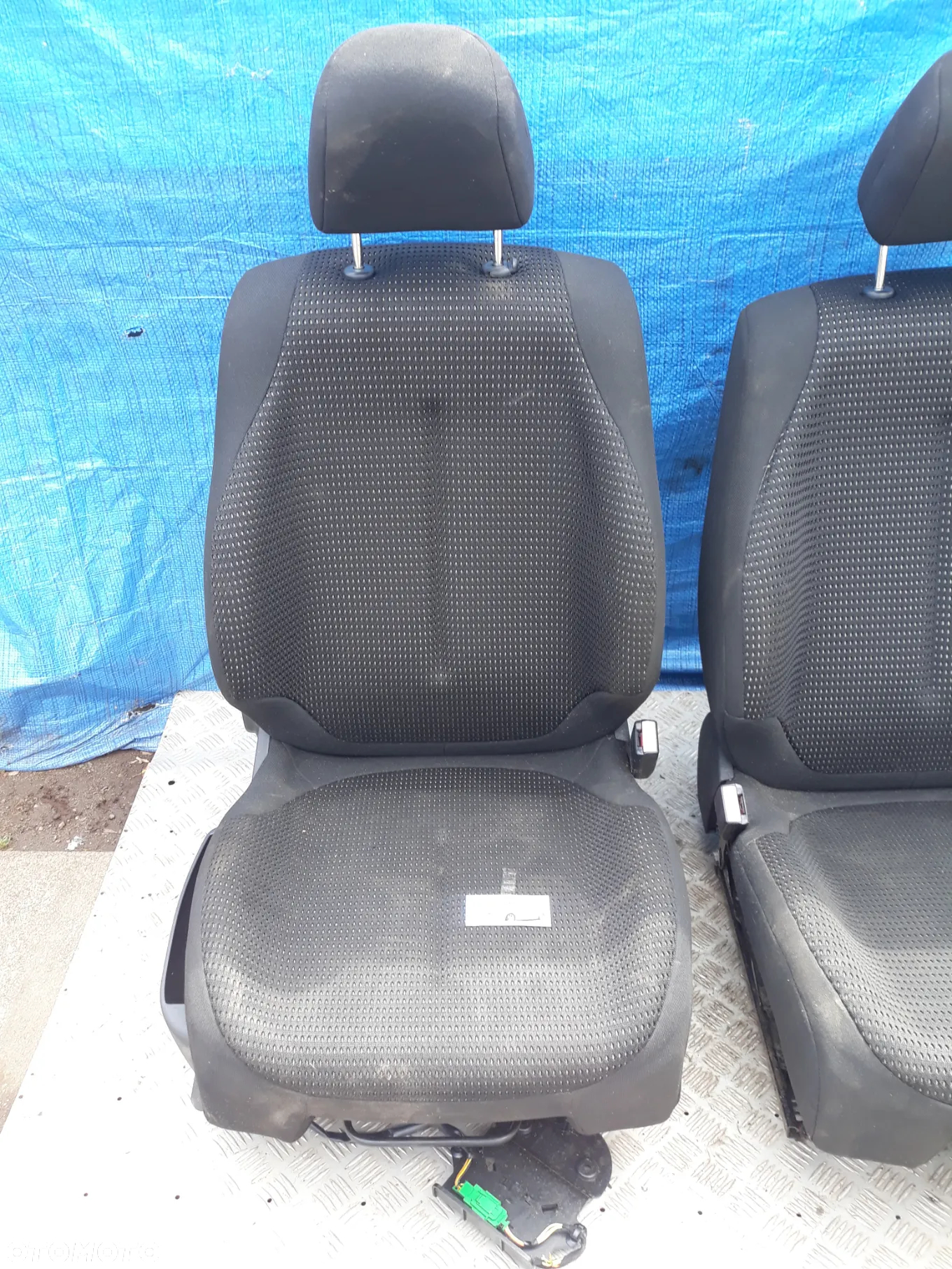 FOTEL PRZÓD KIEROWCY I PASAŻERA CITROEN C4 I LIFT  5D HB 2009r (KOMPLET) - 2