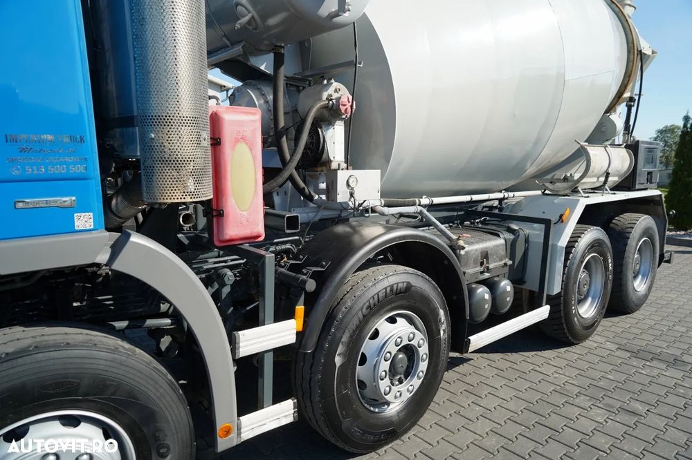 Mercedes-Benz AROCS 3241 / 8x4 / BETONIERĂ / LIEBHERR / CUTIE DE VITEZE MANUALĂ / - 11