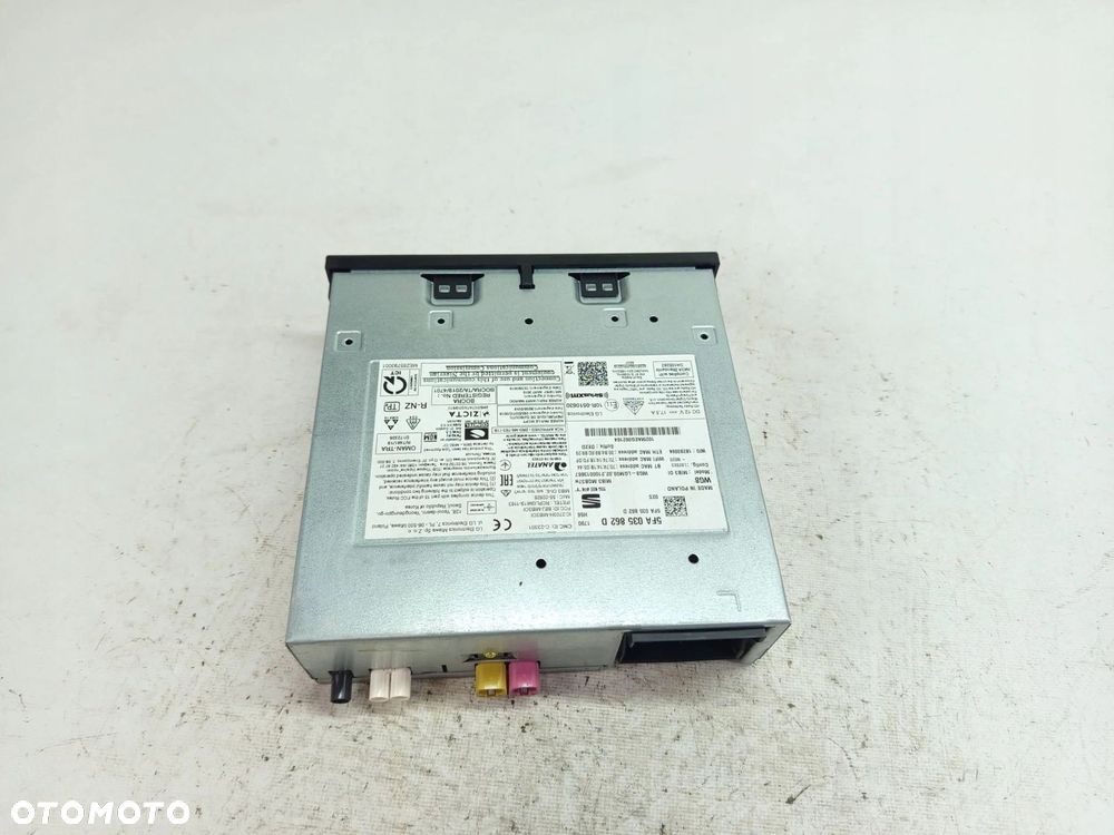 Stacja multimedialna CZYTNIK MIB3 MMI Seat Leon IV Formentor 5FA035862D - 2