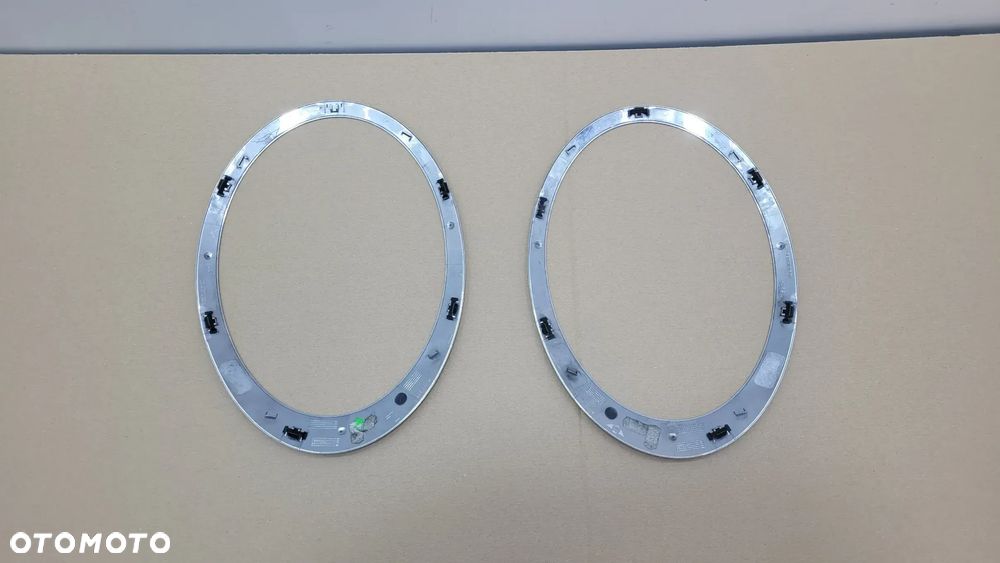 MINI R55 R56 R57 R58 R59 PIERŚCIEŃ RAMKA CHROM REFLEKTORA LEWY - 2