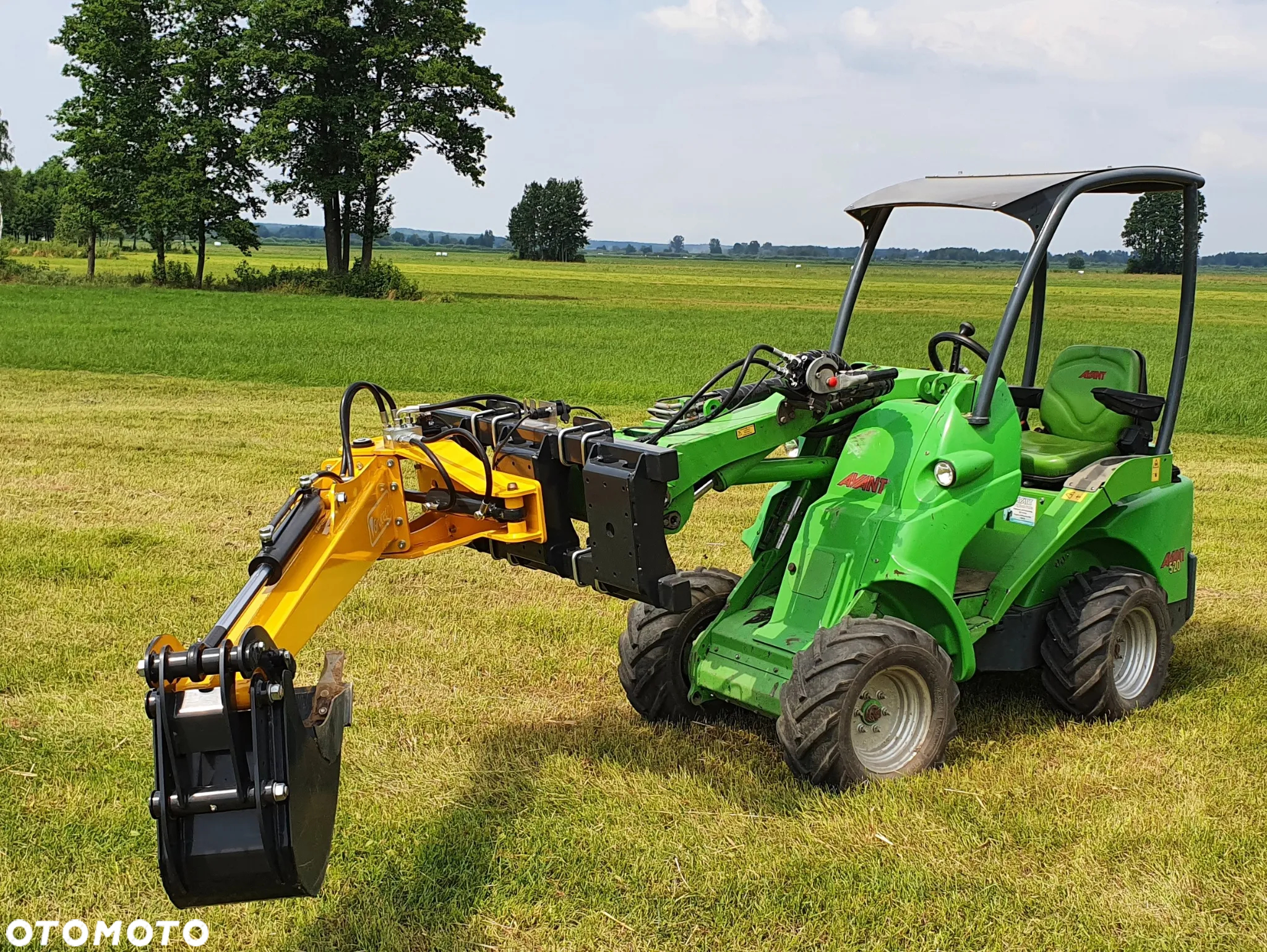 Inny Ramię Kopiące/Przystawka ze skrętem hydraulicznym GTH-RKS - 9