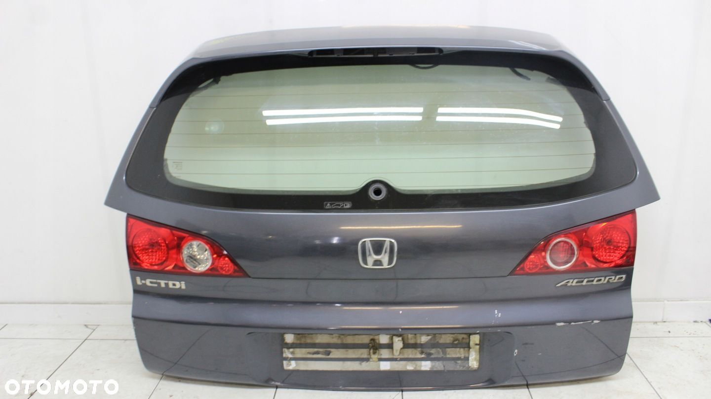 HONDA ACCORD VII KOMBI 02R- KLAPA POKRYWA BAGAŻNIKA TYŁ NH658P - 1