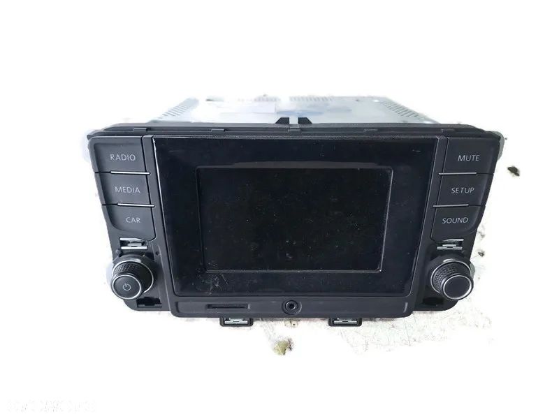 VW POLO 6C CROSS 15r RADIO FABRYCZNE CD 6C0035885A - 1