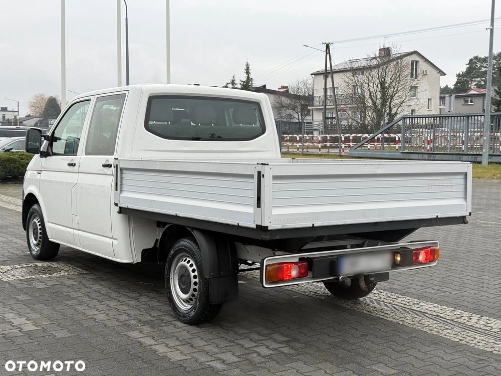Volkswagen Transporter T6 Doka Brygadówka 6-miejsc Skrzynia Salon PL, Jeden Właściciel - 3