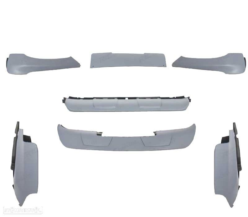 AERO KIT CARROÇARIA BODYKIT BMW X5 E70 07-10 - 4