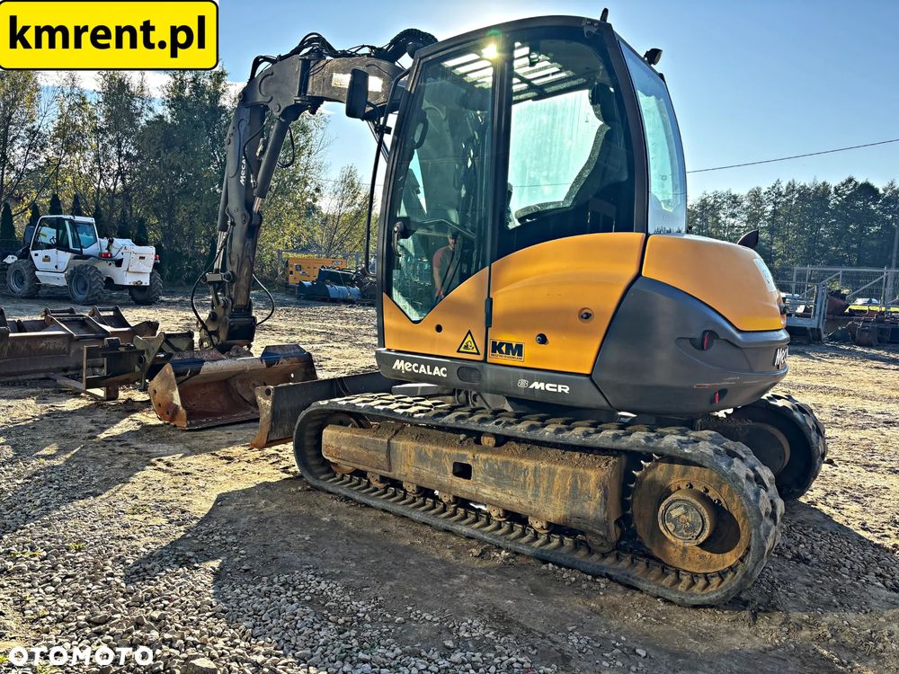 Mecalac 8 MCR MINI-KOPARKA 2016R. | 6 MCR JCB 8055 8080 KUBOTA KX KOMATSU PC88 - 28