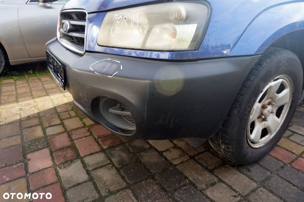 MASKA ZDERZAK BŁOTNIKI LAMPY FORESTER II SG 2J2  SUBARU 2002-2006 NIEBIESKI PRZÓD KOMPLETNY - 11