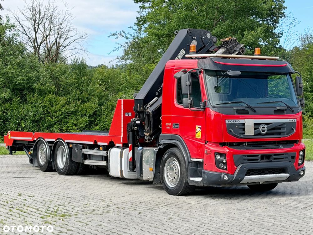 Volvo FMX 370 * LAWETA 7,90m * HIAB 377 EP - 5 HIDUO + PILOT * STAN BDB - 5