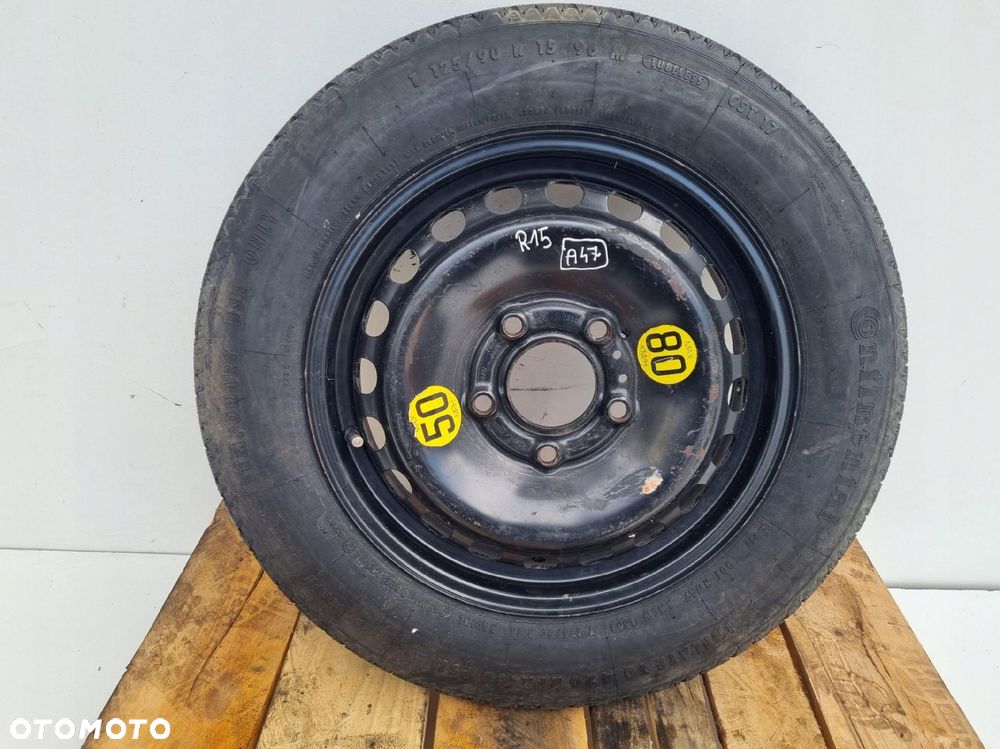 KOŁO DOJAZDOWE BMW E46 _ dojazdówka 125/90 R15 5x120 2150330 1095069 - 1