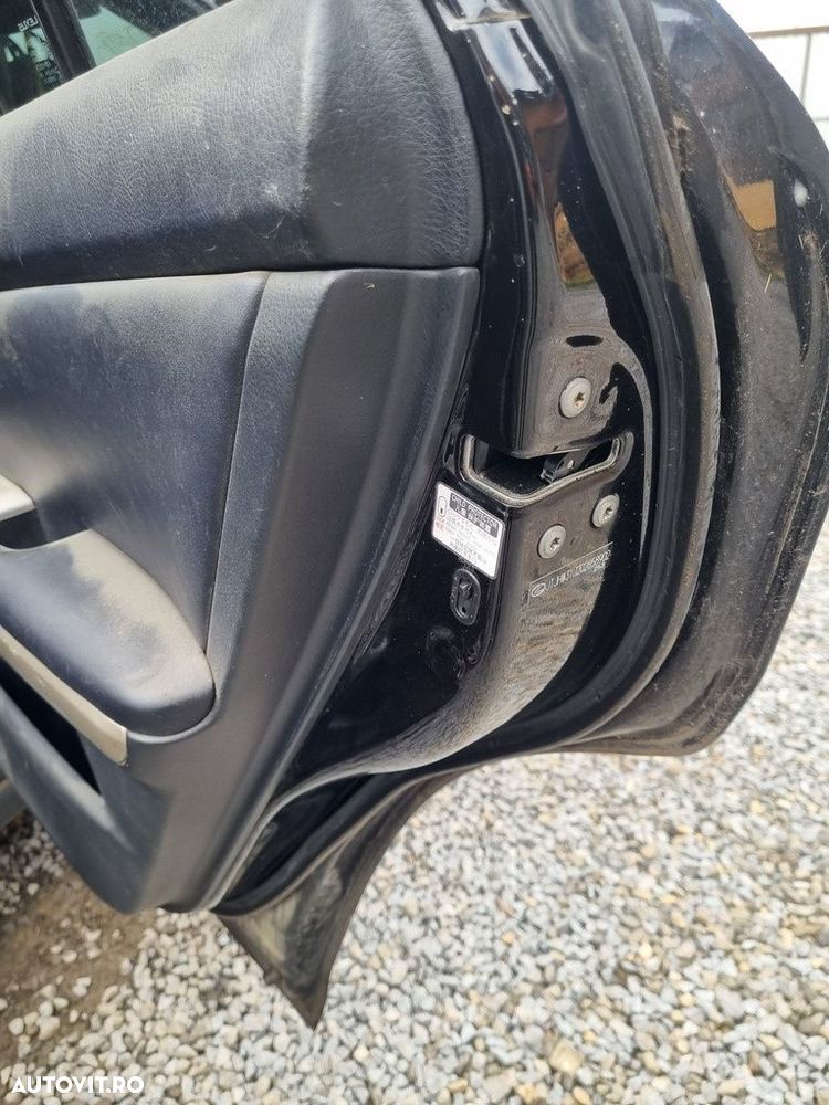 Usa Dreapta Spate Lexus RX 400 H 2004 - 2009 SUV 4 Usi Black Onyx 202 (1274) - 4