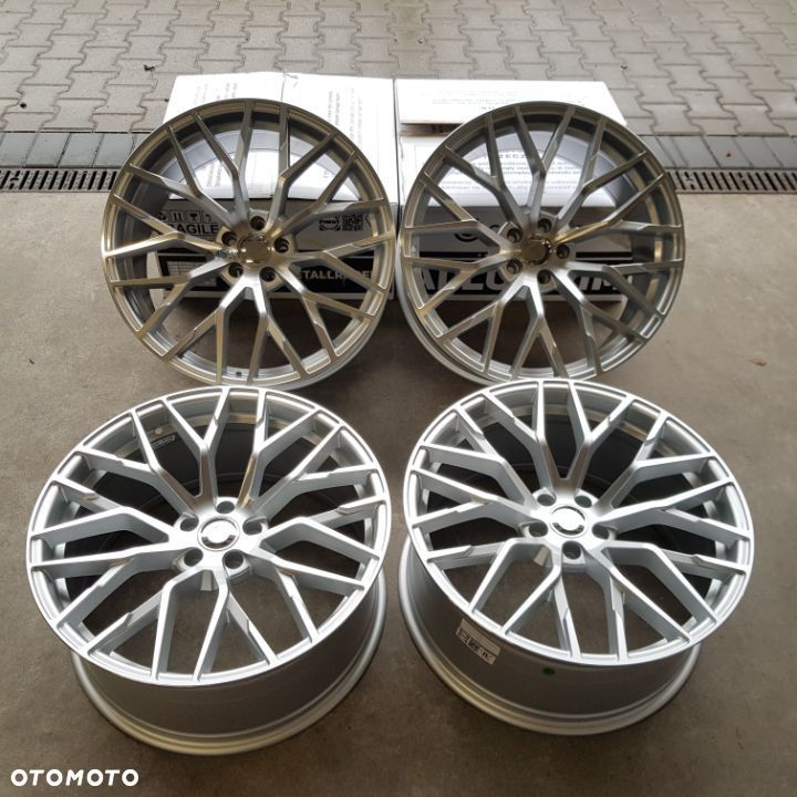 4x 9,5x21 ET25 5x112 Otwór centralny 66,45 Nowy komplet felg aluminiowych Audi  ,VW, Mercedes - 1
