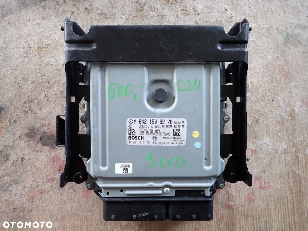 MERCEDES W211 KOMPUTER STEROWNIK SILNIKA A6421508278 - 1