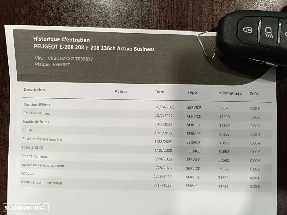 Peugeot e-208 50 kWh Active Pack - 36