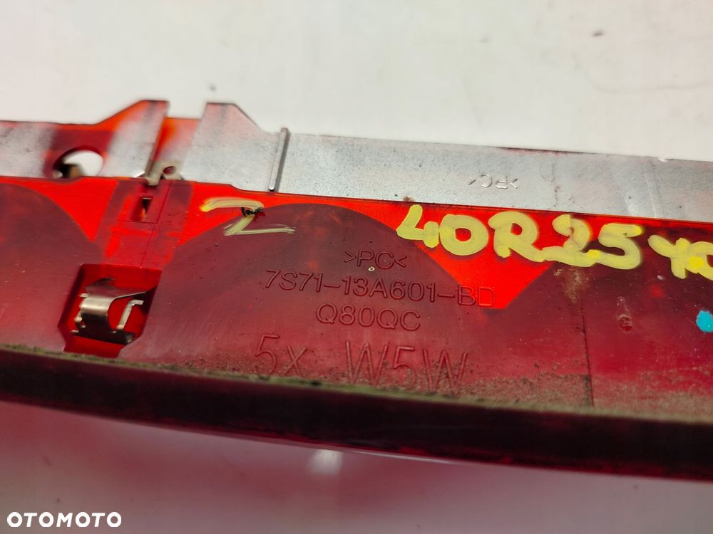 ford mondeo kombi mk4 07r- trzecie światło stop stopu 7s71-13a601 - 11