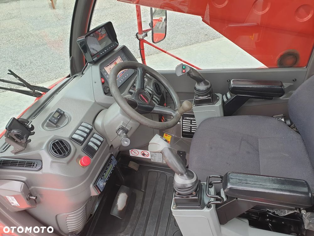 Manitou MRT Roto 2150+Privilege kosz/wciągarka/widły/pilot sprowadzona piękny stan - 14