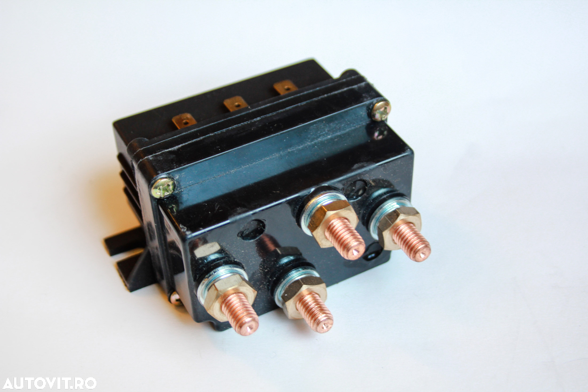 solenoid, releu, bobina dublu sens troliu de 500A la 12V - 4