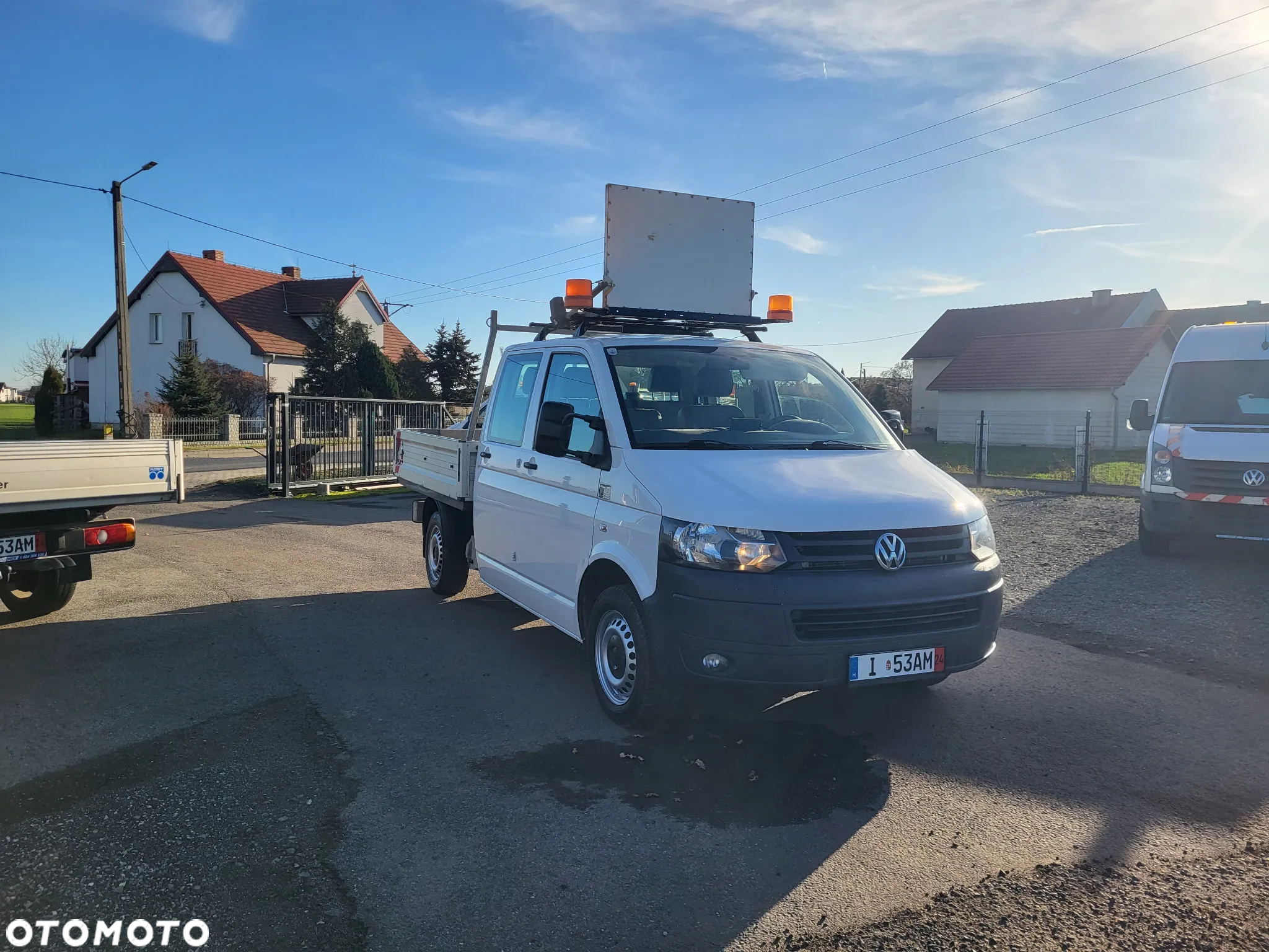 Volkswagen Transporter t5 lift doka super stan klima tablica świetlna - 14