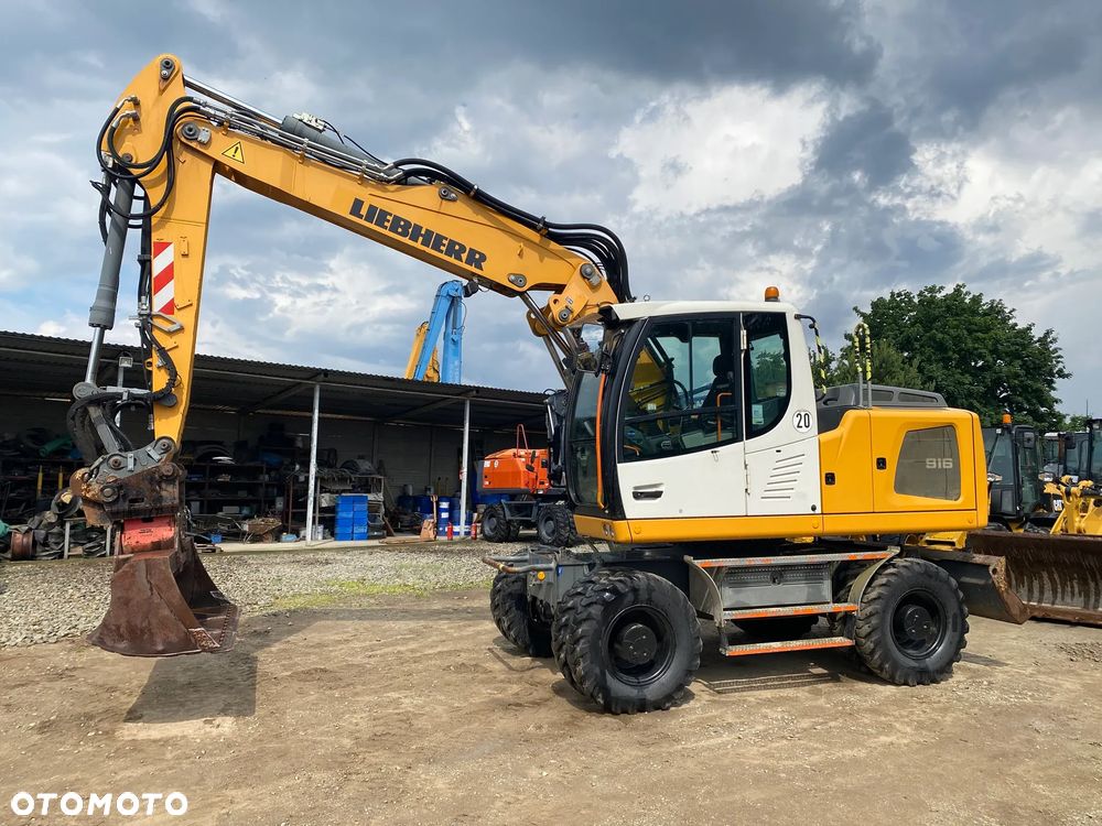 Liebherr A916, 2015 ROK, SUPER UTRZYMANA, Z NIEMIEC, - 3