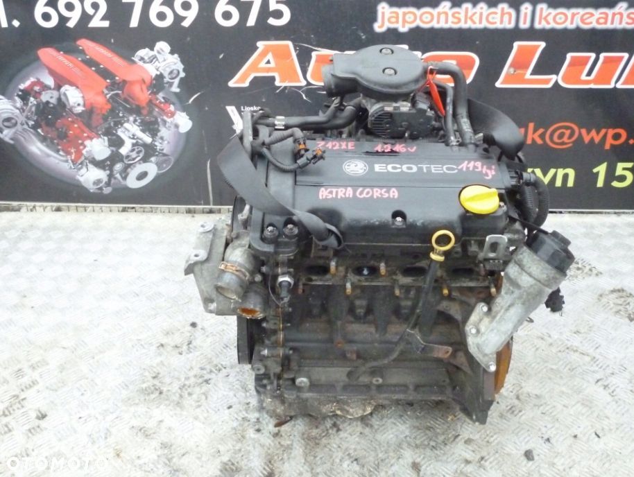 SILNIK OPEL CORSA ASTRA 1.2 16V Z12XE 119 TYS - 1