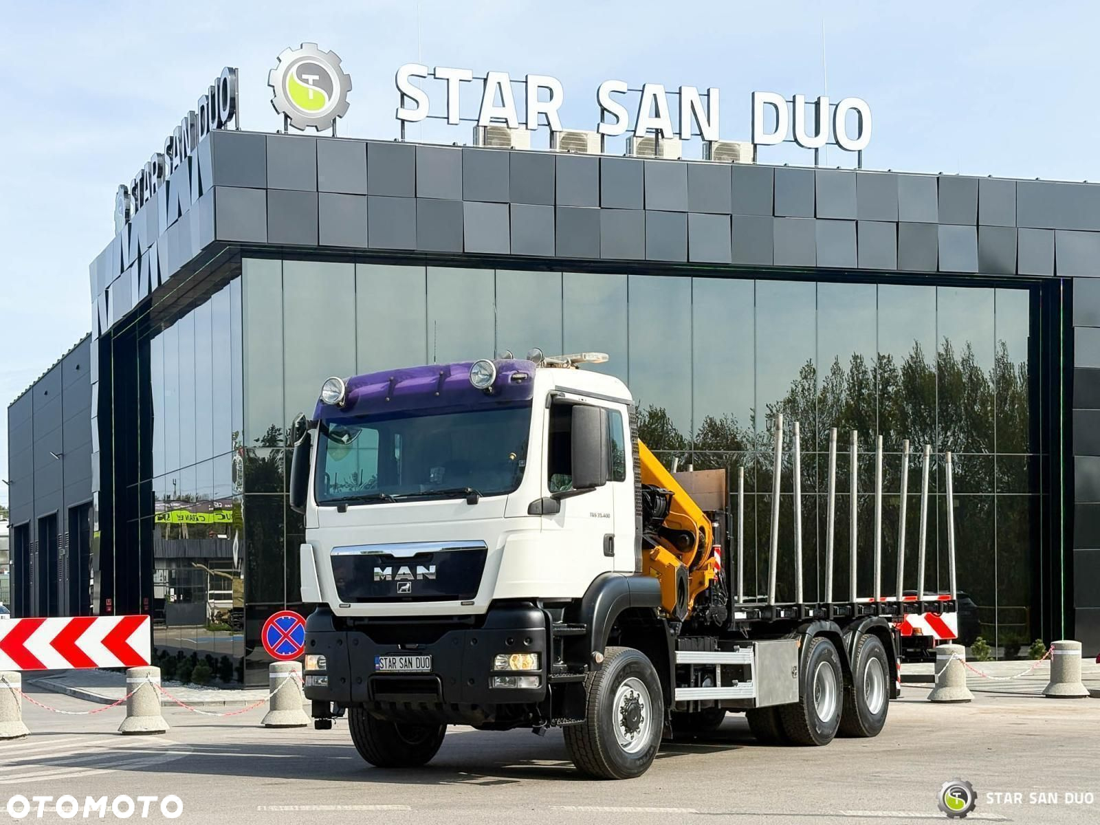 MAN TGS 33.400 6x6 BL EFFER 315/8S  HDS Żuraw Crane 2019 - 12